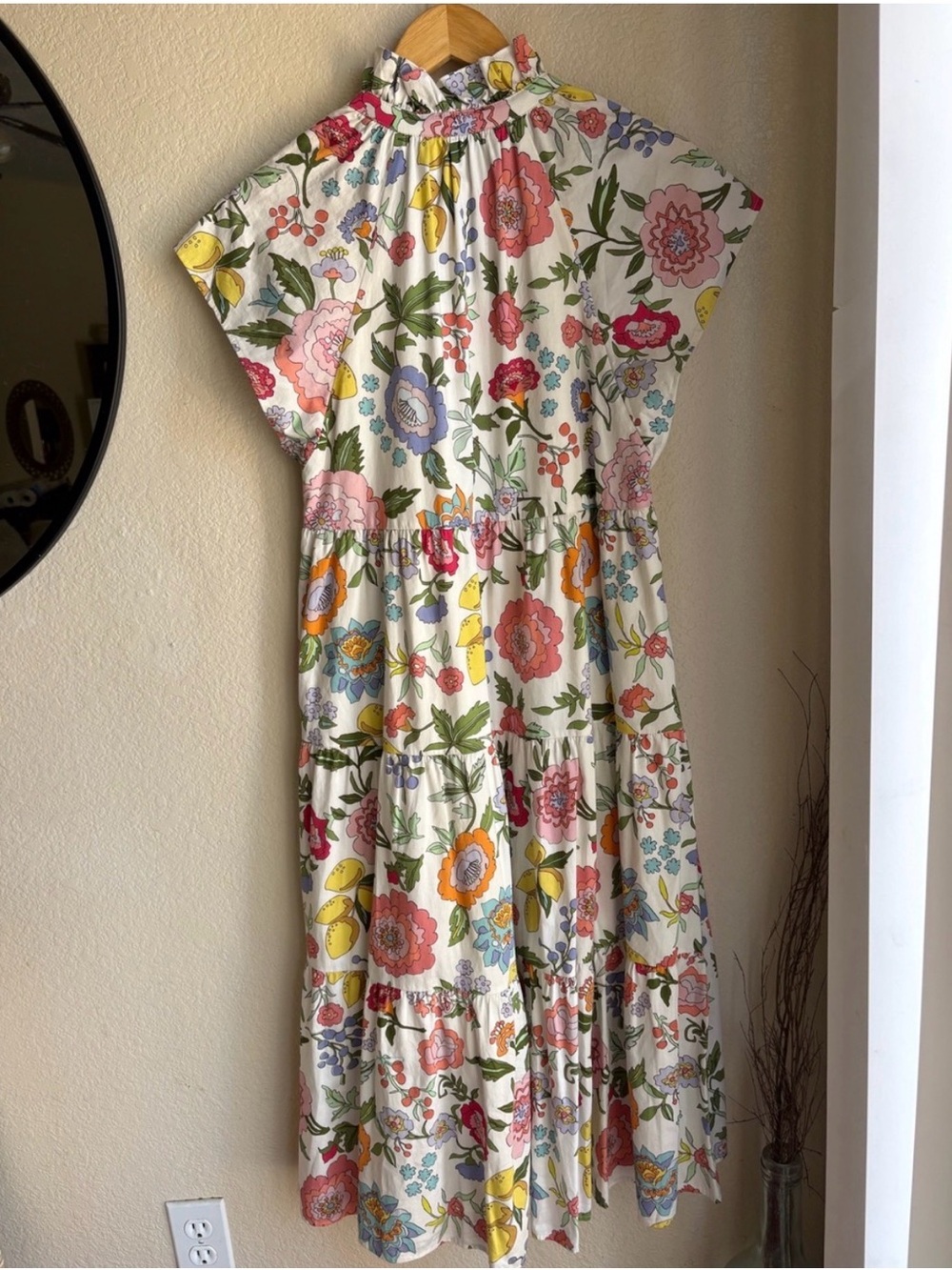 CROSBY by Mollie Burch Floral Sleeveless Womens Dress - Picture 4 of 10